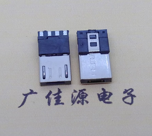 Micro USB 5pin焊線A型插頭