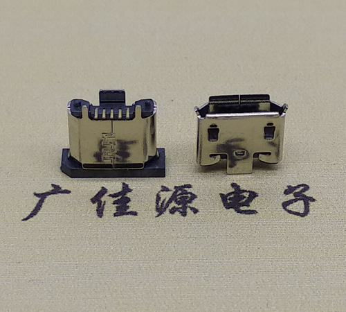 立貼Micro USB 5P連接器