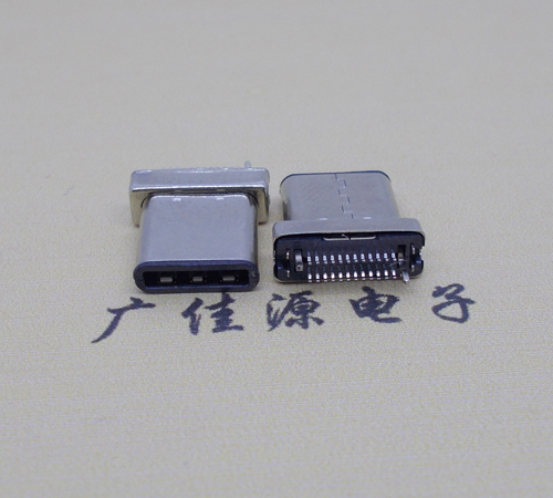 usb3.1type-c24p公頭鉚合夾板型