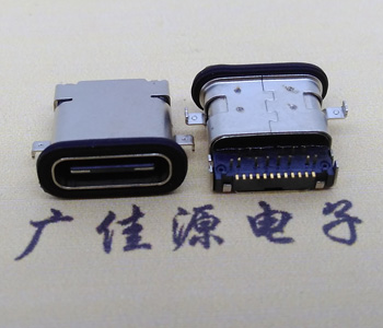 手機(jī)防水接口USB Type C母座,Type C沉板防水連接器