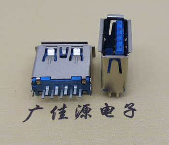 供應(yīng)USB AF3.0母座,直插立式夾1.0PCB板規(guī)格