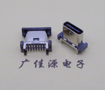 立貼type-c16p母座長H=8.8mm