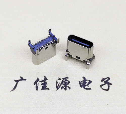 USB 3.1TYPE-C16Pin立貼母頭座子引腳接線正負(fù)級(jí)詳解