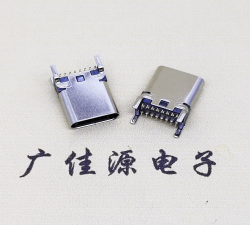 TYPE-C16Pin立貼連接器.四腳直插設(shè)計結(jié)構(gòu)接線圖